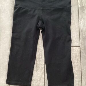 GAP Black Leggings Wide Waistband Stretchy Fit #37